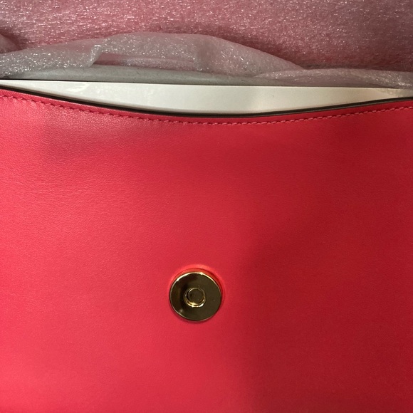 🎉NWT Kate Spade ♠️ Reegan smooth leather Pink Peppercorn tote with strap - Picture 10 of 14